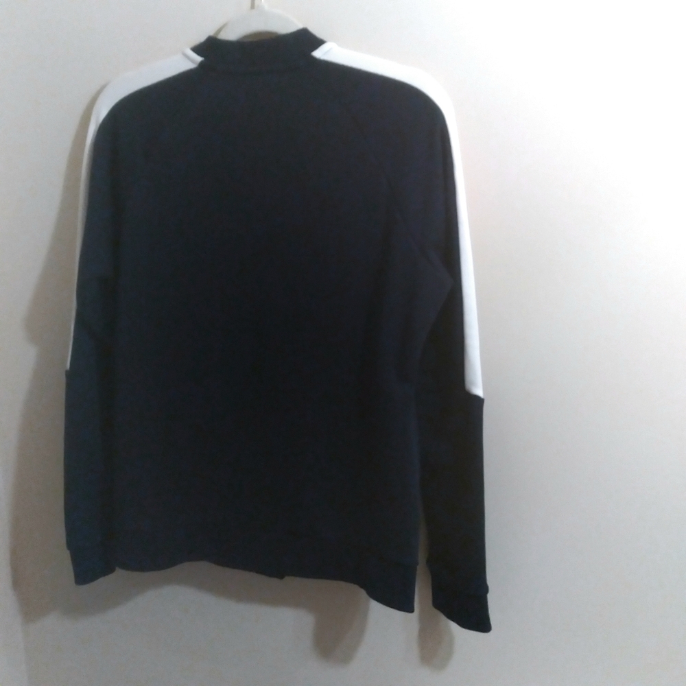 Puma Black and White Chunky Track Bomber Jacket - Picture 5 of 7